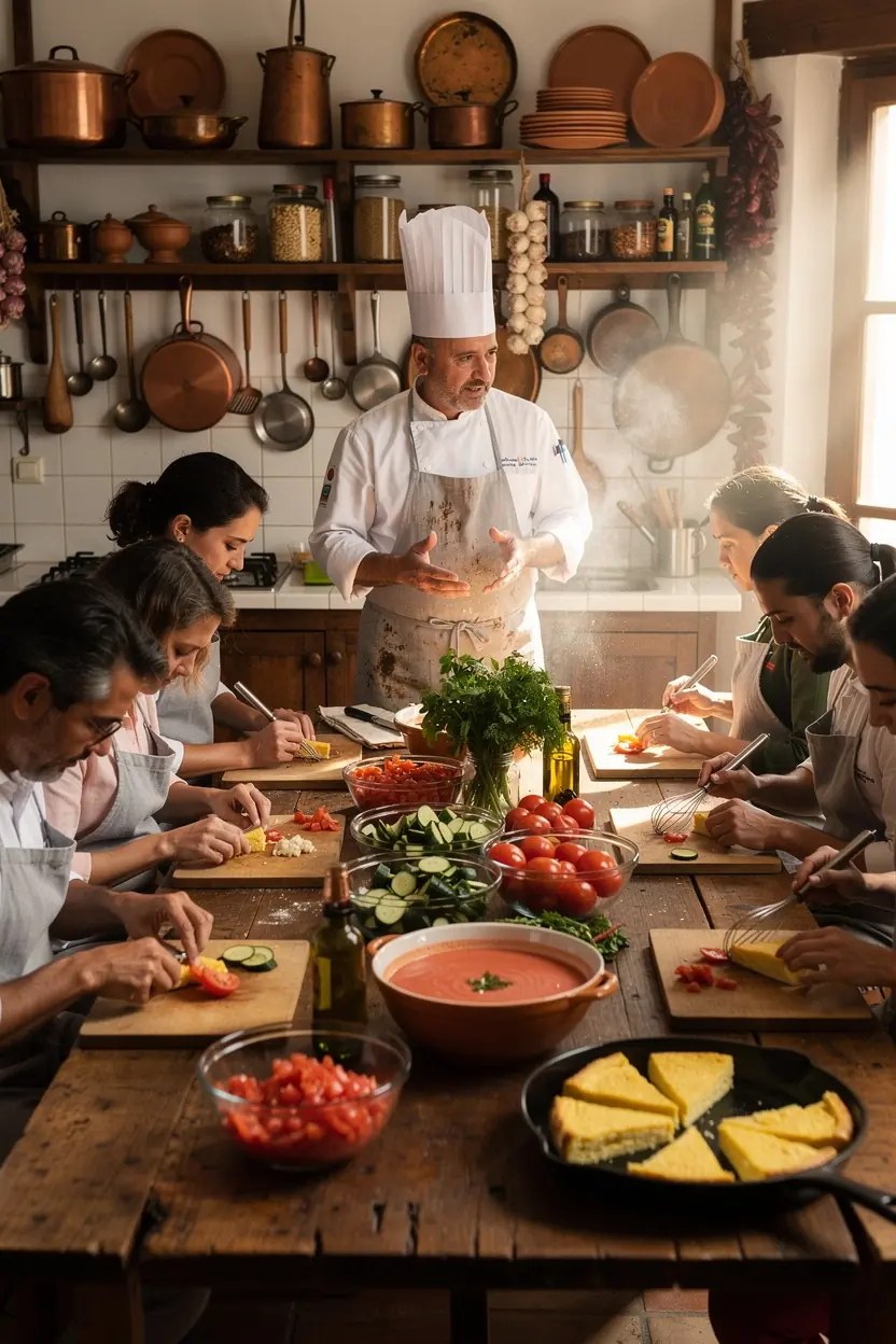 Notas neutrales sobre conversaciones sobre comidas en España.